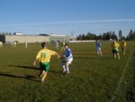Bernt i kamp mot Ull/Kisas juniorer
